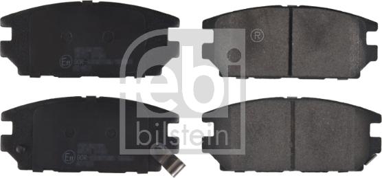 FEBI Bilstein 16756 - Brake Pad Set, disc brake car-mod.net