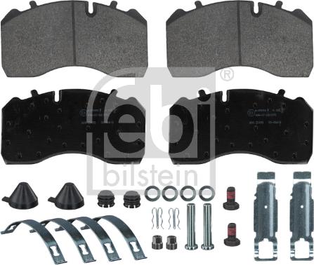 Febi Bilstein 16719 - Brake Pad Set, disc brake car-mod.net