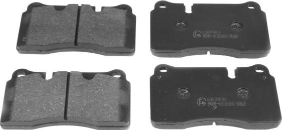 Febi Bilstein 16734 - Brake Pad Set, disc brake car-mod.net