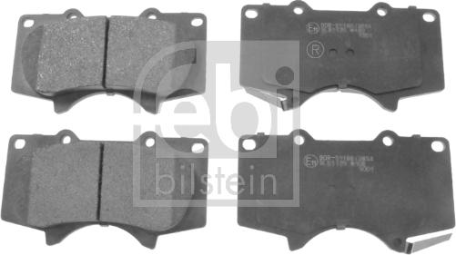 Febi Bilstein 16726 - Brake Pad Set, disc brake car-mod.net