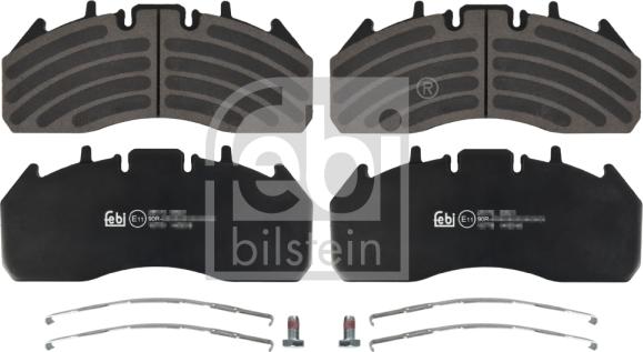 FEBI Bilstein 16778 - Brake Pad Set, disc brake car-mod.net