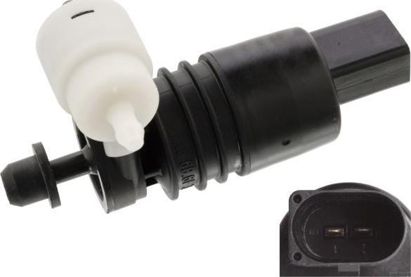 FEBI Bilstein 105954 - Water Pump, window cleaning car-mod.net