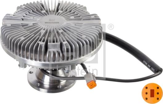 Febi Bilstein 106827 - Clutch, radiator fan car-mod.net