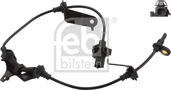 Febi Bilstein 106345 - ABS sensor, wheel speed car-mod.net