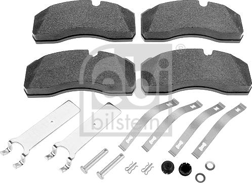 FEBI Bilstein 10674 - Brake Pad Set, disc brake car-mod.net