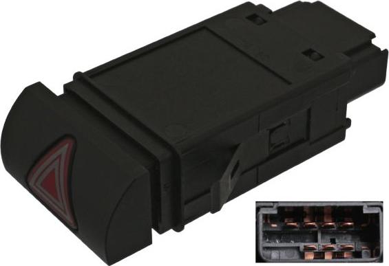 Febi Bilstein 100405 - Hazard Light Switch car-mod.net