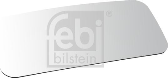 Febi Bilstein 100011 - Mirror Glass, outside mirror car-mod.net