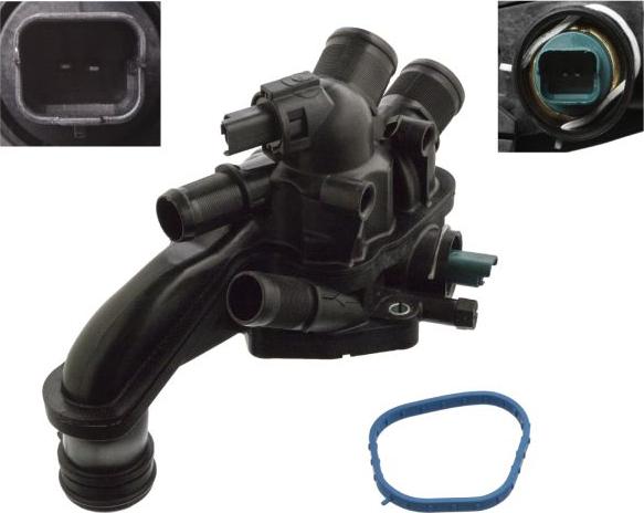 Febi Bilstein 103197 - Coolant thermostat / housing car-mod.net