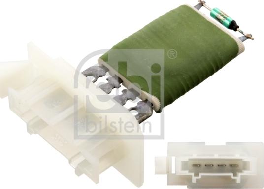 Febi Bilstein 102584 - Resistor, interior blower car-mod.net