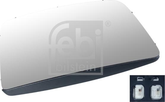 FEBI Bilstein 107941 - Mirror Glass, outside mirror car-mod.net