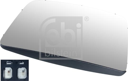 FEBI Bilstein 107942 - Mirror Glass, outside mirror car-mod.net