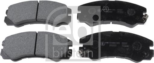 Febi Bilstein 116157 - Brake Pad Set, disc brake car-mod.net