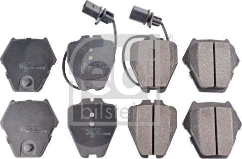 Febi Bilstein 116218 - Brake Pad Set, disc brake car-mod.net
