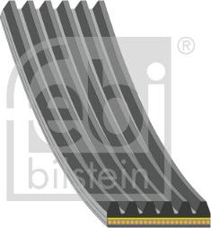 Febi Bilstein 185841 - V-Ribbed Belt car-mod.net