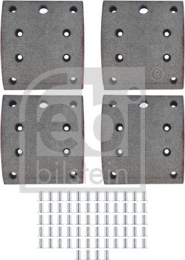 Febi Bilstein 181230 - Brake Lining, drum brake car-mod.net