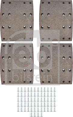 Febi Bilstein 181228 - Brake Lining, drum brake car-mod.net