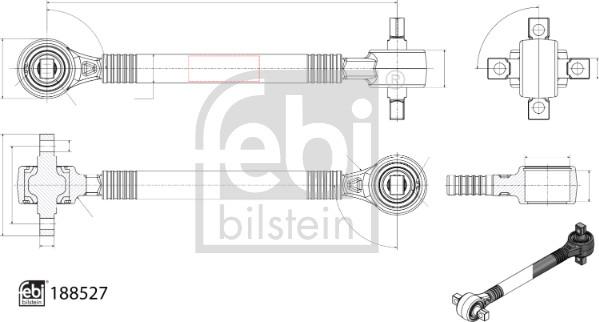 Febi Bilstein 188527 - Track Control Arm car-mod.net