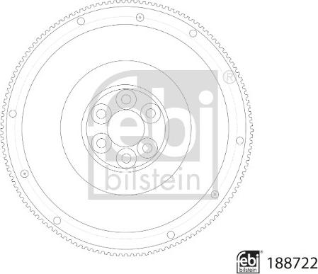 Febi Bilstein 188722 - Flywheel car-mod.net