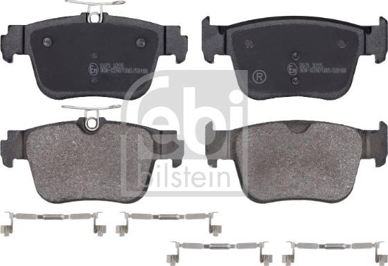 Febi Bilstein 183657 - Brake Pad Set, disc brake car-mod.net