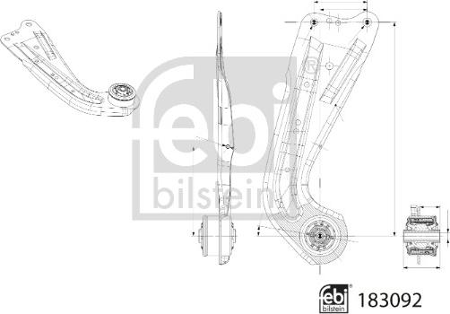 Febi Bilstein 183092 - Track Control Arm car-mod.net