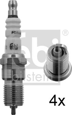 Febi Bilstein 13443 - Spark Plug car-mod.net
