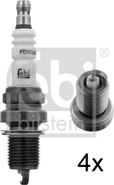 Febi Bilstein 13608 - Spark Plug car-mod.net
