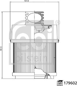Febi Bilstein 179602 - Coolant Filter car-mod.net