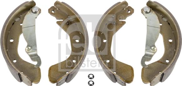 FEBI Bilstein 17457 - Drum Brake Shoe Set car-mod.net