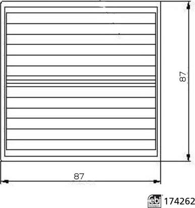 FEBI Bilstein 174262 - Fuel filter car-mod.net