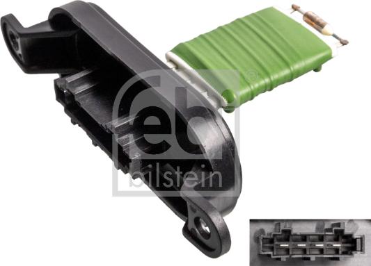 Febi Bilstein 176299 - Resistor, interior blower car-mod.net
