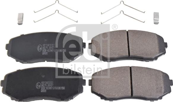 Febi Bilstein 170903 - Brake Pad Set, disc brake car-mod.net