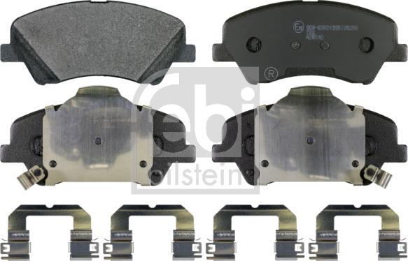 Febi Bilstein 170635 - Brake Pad Set, disc brake car-mod.net
