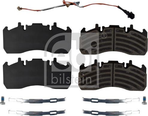 FEBI Bilstein 171244 - Brake Pad Set, disc brake car-mod.net