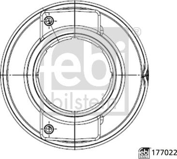Febi Bilstein 177022 - Clutch Release Bearing car-mod.net