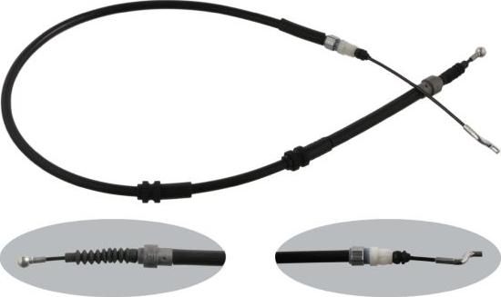 Febi Bilstein 36352 - Cable, parking brake car-mod.net
