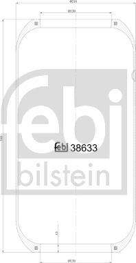 Febi Bilstein 38633 - Bellow, air suspension car-mod.net