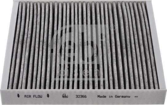 Febi Bilstein 32366 - Filter, interior air car-mod.net