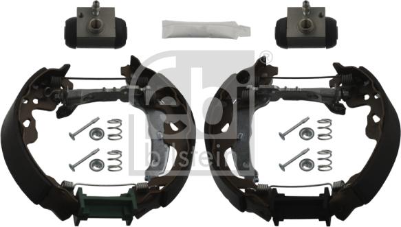 Febi Bilstein 37534 - Drum Brake Shoe Set car-mod.net