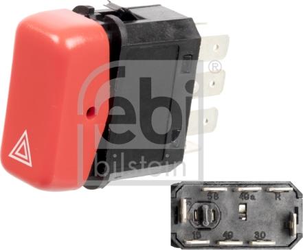 Febi Bilstein 24470 - Hazard Light Switch car-mod.net
