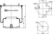 Febi Bilstein 20836 - Bellow, air suspension car-mod.net