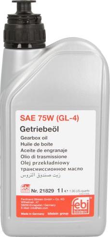 Febi Bilstein 21829 - Transmission Oil car-mod.net