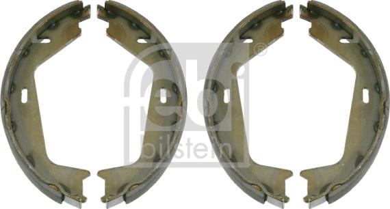 Febi Bilstein 22154 - Brake Shoe Set, parking brake car-mod.net