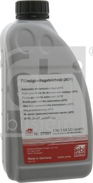 Febi Bilstein 27001 - Automatic Transmission Oil car-mod.net