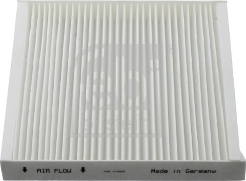 Febi Bilstein 27829 - Filter, interior air car-mod.net