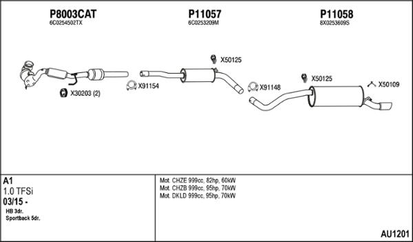 Fenno AU1201 - Exhaust System car-mod.net