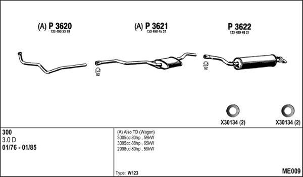 Fenno ME009 - Exhaust System car-mod.net