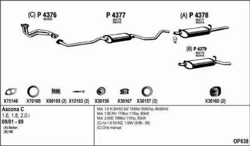 Fenno OP038 - Exhaust System car-mod.net
