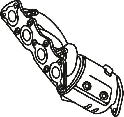 Fenno P9612CAT - Catalytic Converter car-mod.net