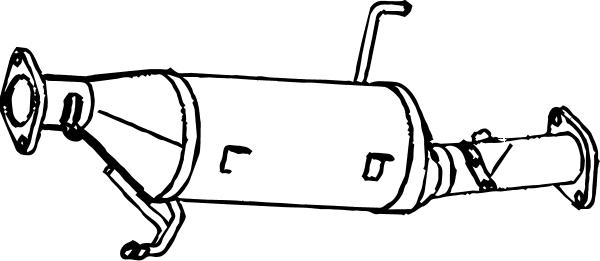 Fenno P9880DPF - Soot / Particulate Filter, exhaust system car-mod.net
