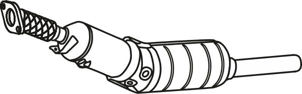 Fenno P9887DPF - Soot / Particulate Filter, exhaust system car-mod.net
